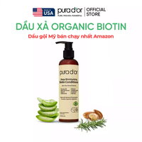 Dầu xả Biotin PURAD`OR giúp phục hồi và dưỡng ẩm chuyên sâu 236ml