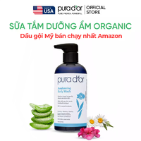 Sữa tắm dưỡng ẩm Organic PURA D'OR Awakening 473ml