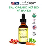 Dầu làm mờ sẹo và rạn da PURA D’OR Scar and Stretch Mark Treatment Oil